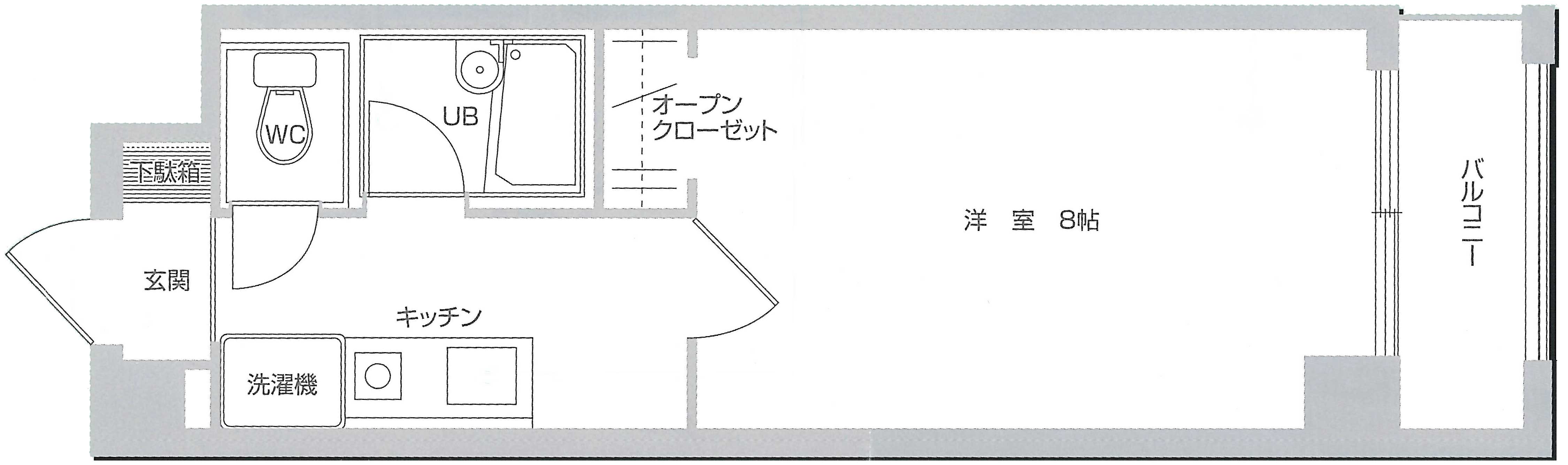 マンションmio　間取り